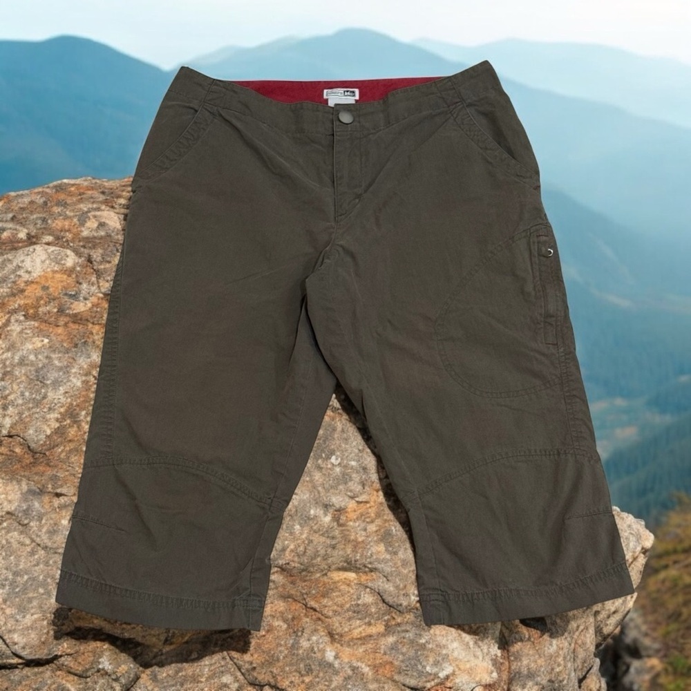 REI Khaki Utility Outdoor Camping Hiking Gorpcore Capris Women’s‎ Size 10